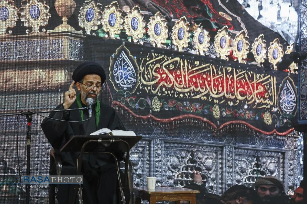 مراسم معنوی اعمال ام داود در قم