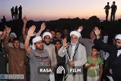 بازدید امام جمعه موقت اهواز از مناطق سیل زده