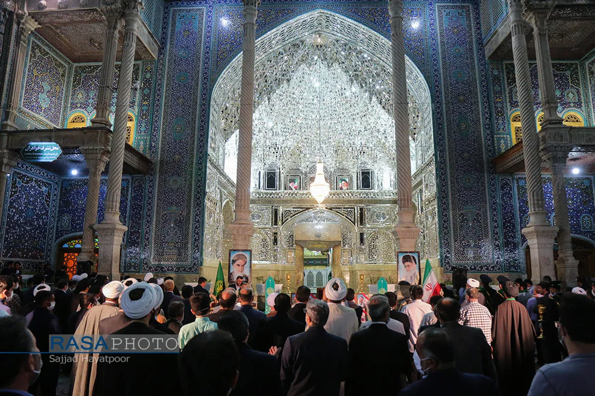 آیین خطبه خوانی در حرم کریمه اهلبیت (علیهم السلام)