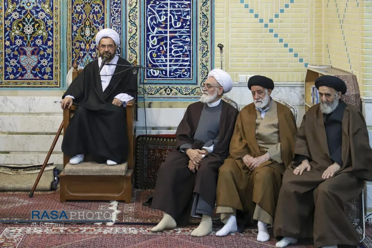 مراسم بزرگداشت شهدای عدالت و حجت الاسلام نیری در قم