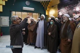 بازدید جمعی از اعضای خبرگزاری رسا و فضلاء استان مازندران از فعالیت&zwnj;های آستان قدس رضوی