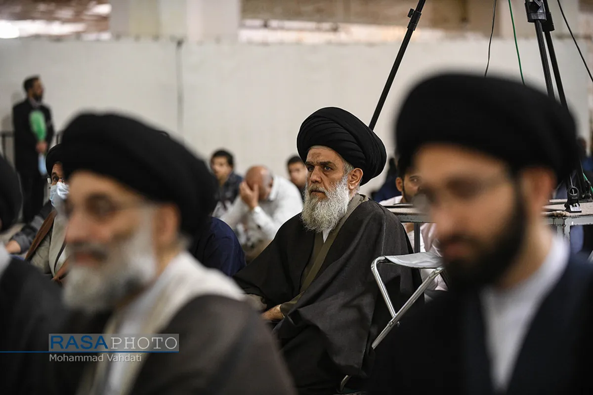 مراسم چهلمین روز ارتحال آیت الله علوی گرگانی