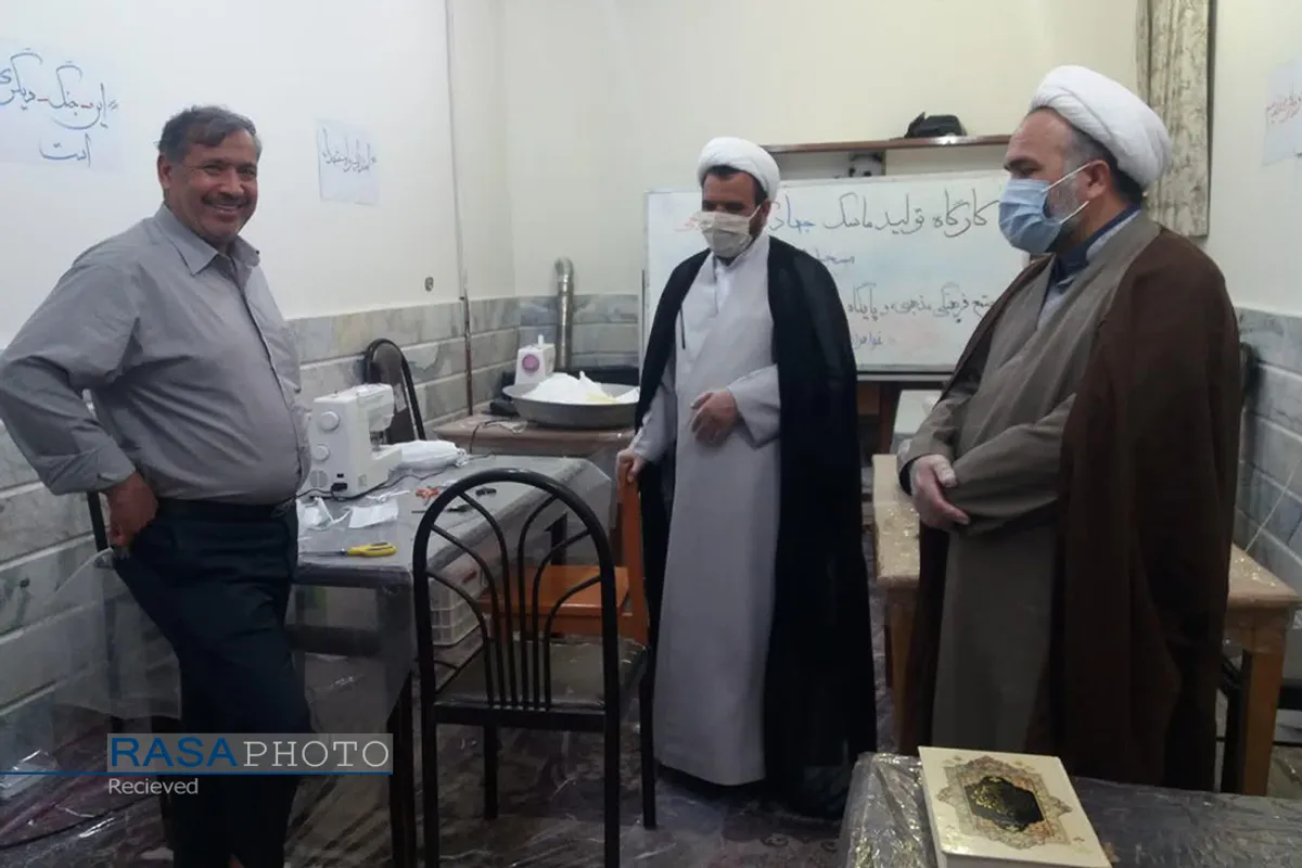 فعالیت&zwnj;های جهادی طلاب نیشابور برای مقابله با کرونا