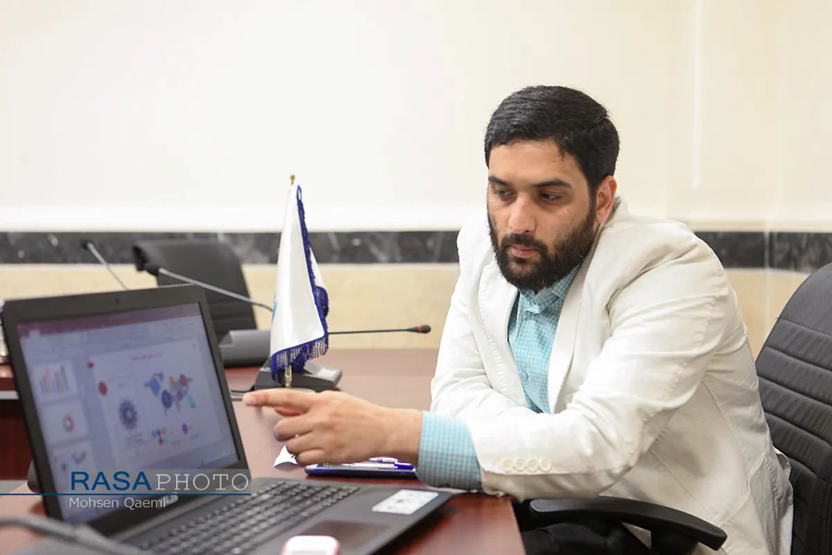 جلسه مشترک رسا با مدیر مسئول مجمع تشکل های بین المللی