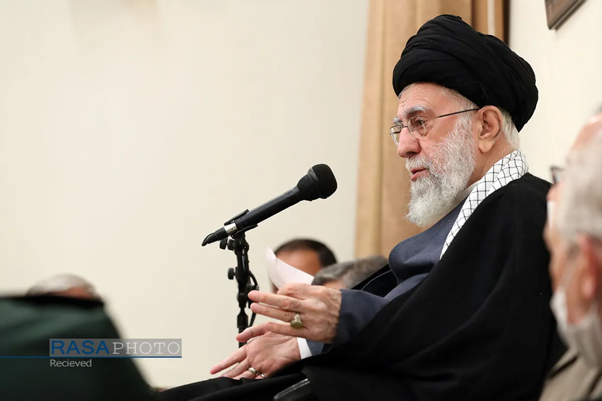 دیدار جمعی از فرماندهان ارشد نیرو&zwnj;های مسلح با فرمانده کل قوا