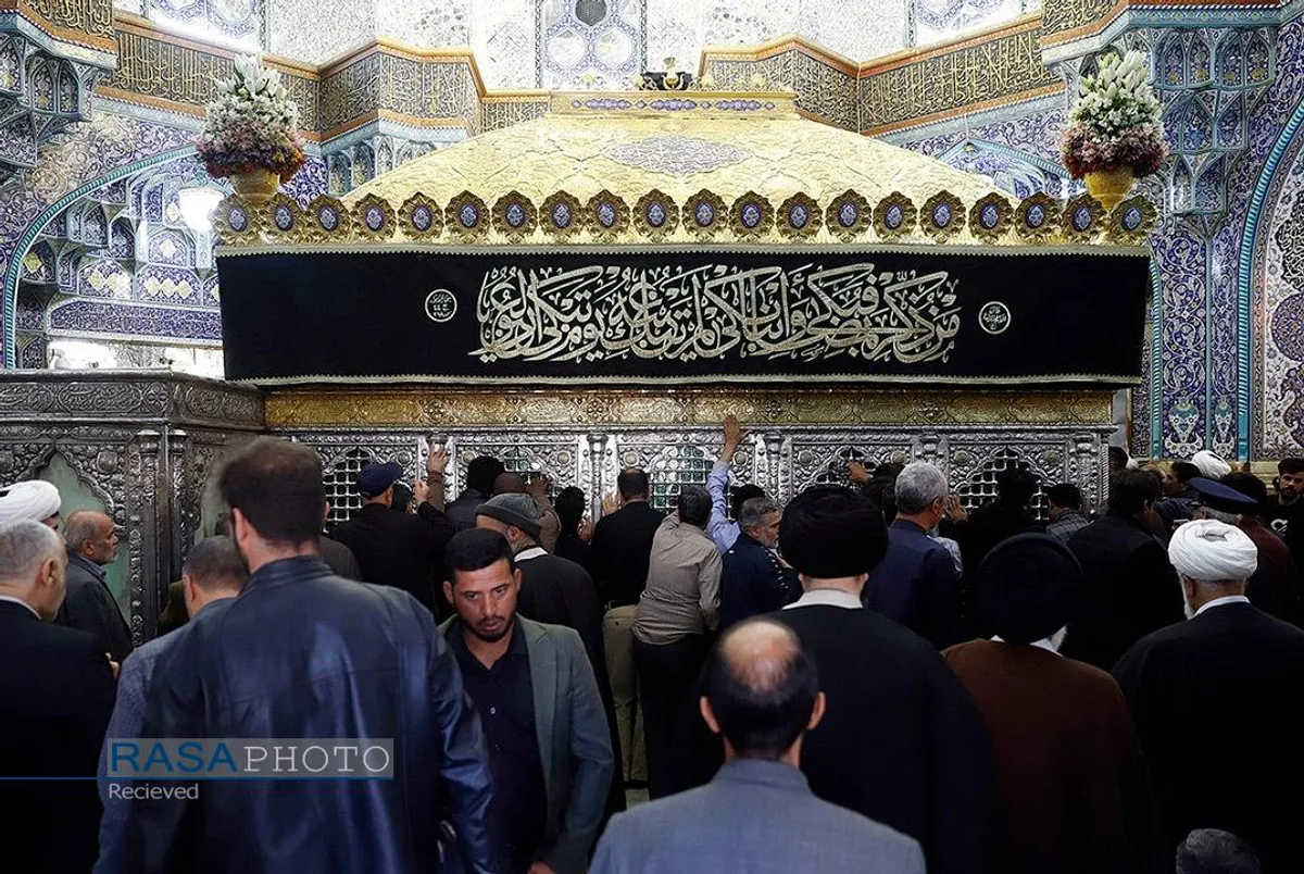 حرم کریمه اهلبیت (س) در روز شهادت حضرت زهرا (سلام&zwnj;الله&zwnj;علیها)