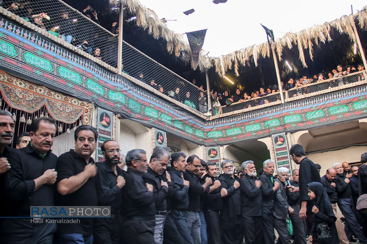 مراسم عزاداری سنتی حسن حسین (ع) در حسینیه گود بیرجند&lrm;