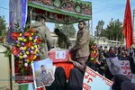 تشییع شهید مدافع امنیت حجت&zwnj;الاسلام &laquo;محمد مؤیدی&raquo; در شیراز&lrm;&lrm;