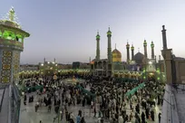 حال و هوای حرم حضرت معصومه (س) در سالروز ورود بانوی کرامت به قم