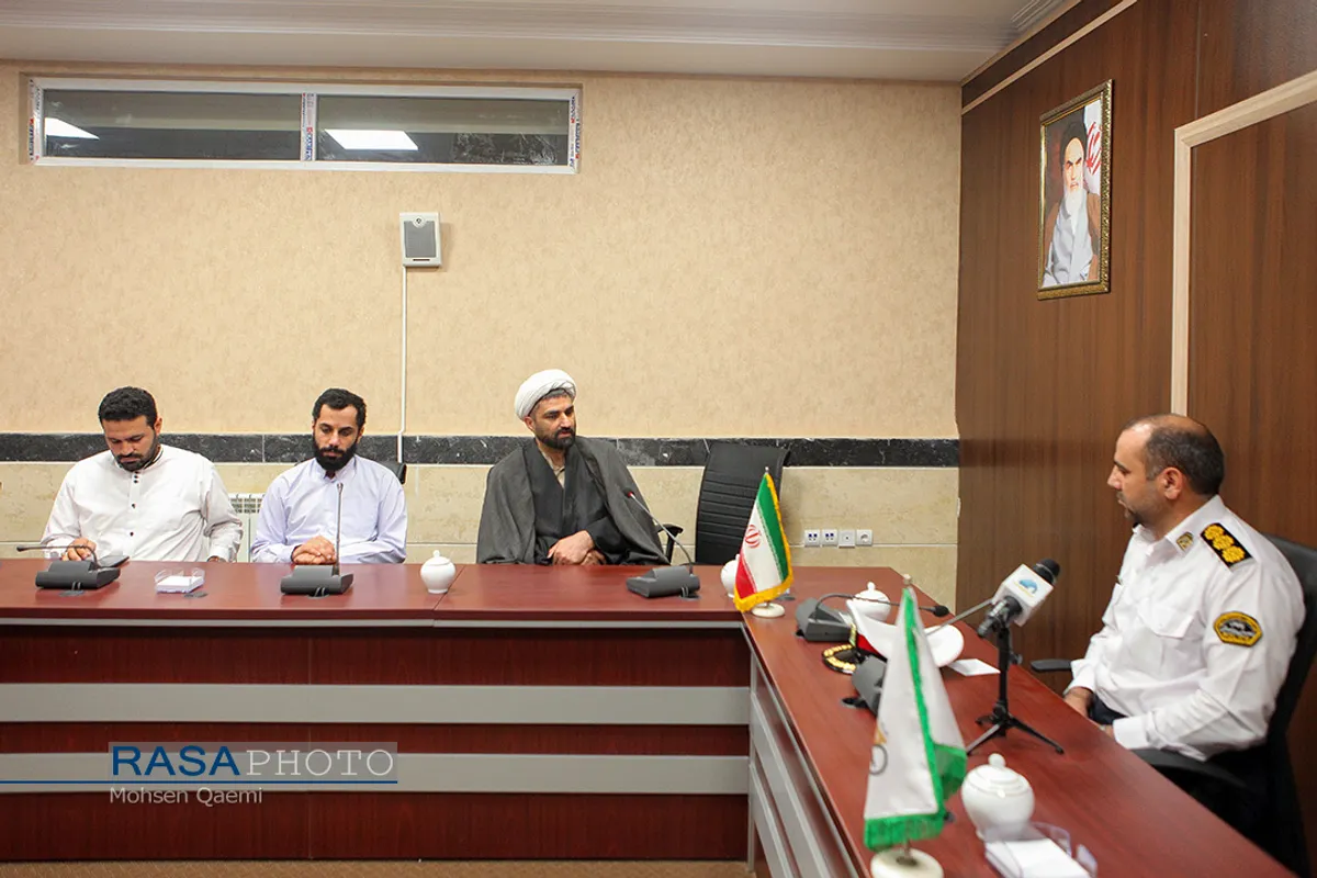 بازدید رئیس پلیس راهور استان قم از خبرگزاری رسا