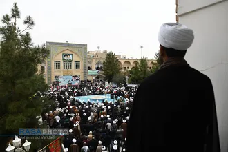 اجتماع بزرگ حوزویان در تجدید میثاق با ولایت و محکوم کردن توطئه&zwnj;های دشمنان
