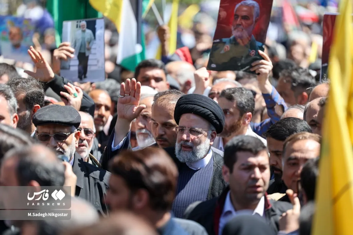 حضور شخصیت های حوزوی در راهپیمایی روز جهانی قدس