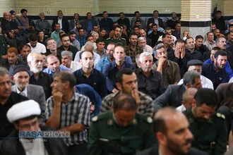 مراسم بزرگداشت روحانی شهید اکبر مهدی&zwnj;زاده در روستای طزرک&lrm; قزوین