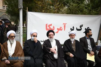 اجتماع بزرگ حوزویان در تجدید میثاق با ولایت و محکوم کردن توطئه&zwnj;های دشمنان