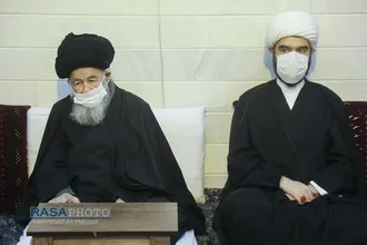 عزاداری روز شهادت حضرت صدیقه کبری (سلام&zwnj;الله&zwnj;علیها) در بیوت مراجع تقلید