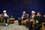 دیدار دکتر قالیباف با آیت الله کریمی جهرمی