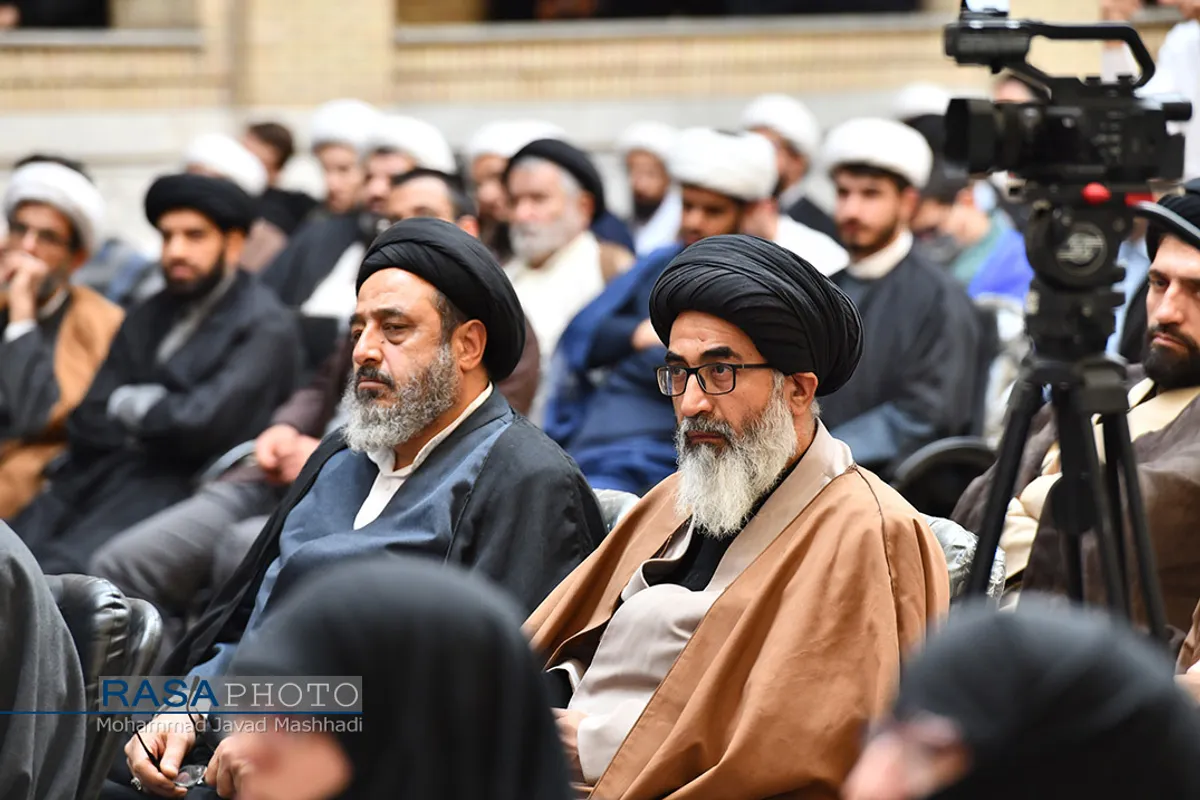 نشست پرسش و پاسخ سخنگوی دولت با اساتید و طلاب حوزه علمیه خراسان&lrm;&lrm;