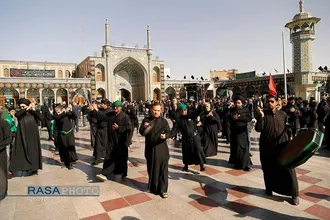 حرم کریمه اهلبیت (س) در روز شهادت حضرت زهرا (سلام&zwnj;الله&zwnj;علیها)