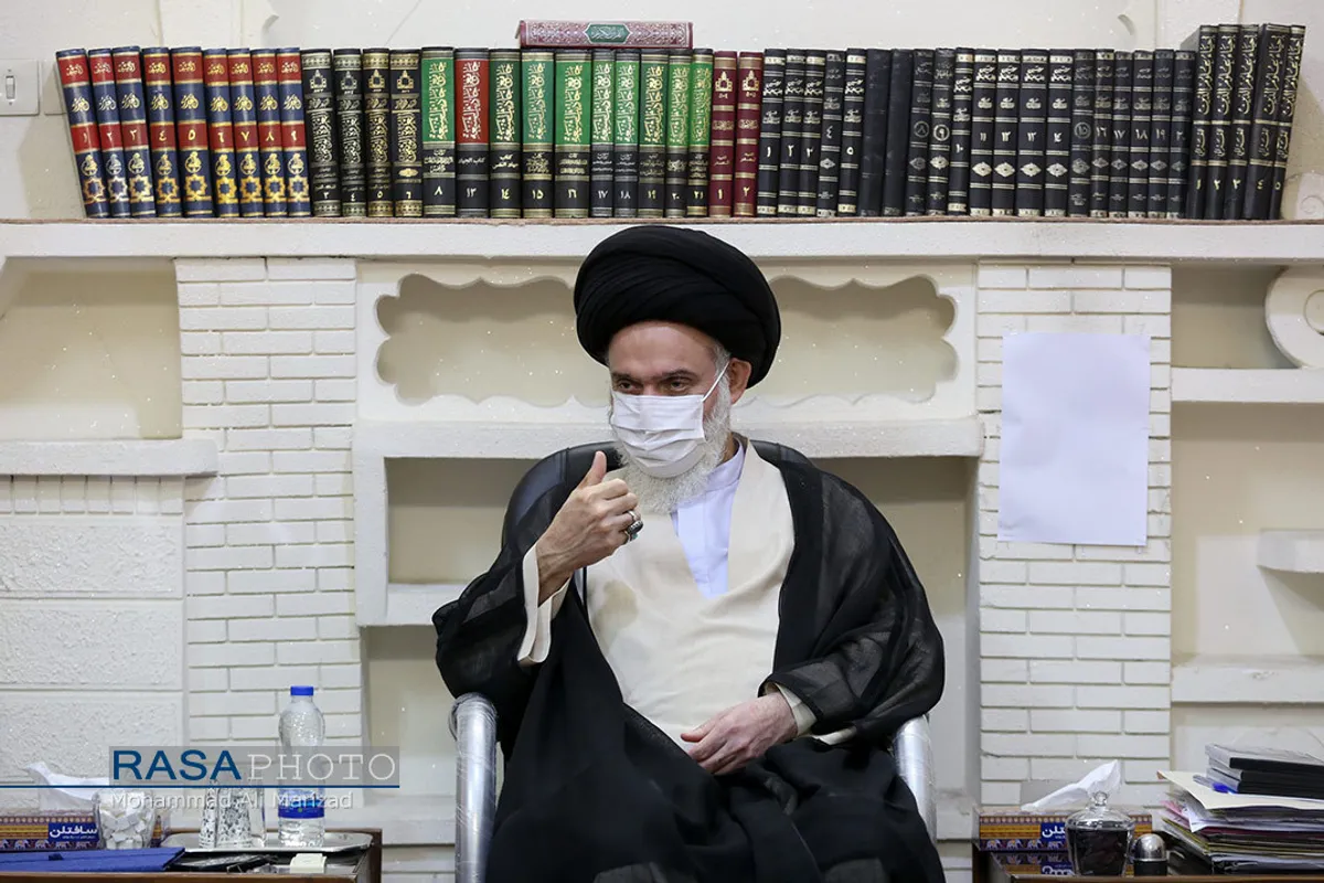 دیدار مدیرعامل خبرگزاری رسا با آیت الله حسینی بوشهری