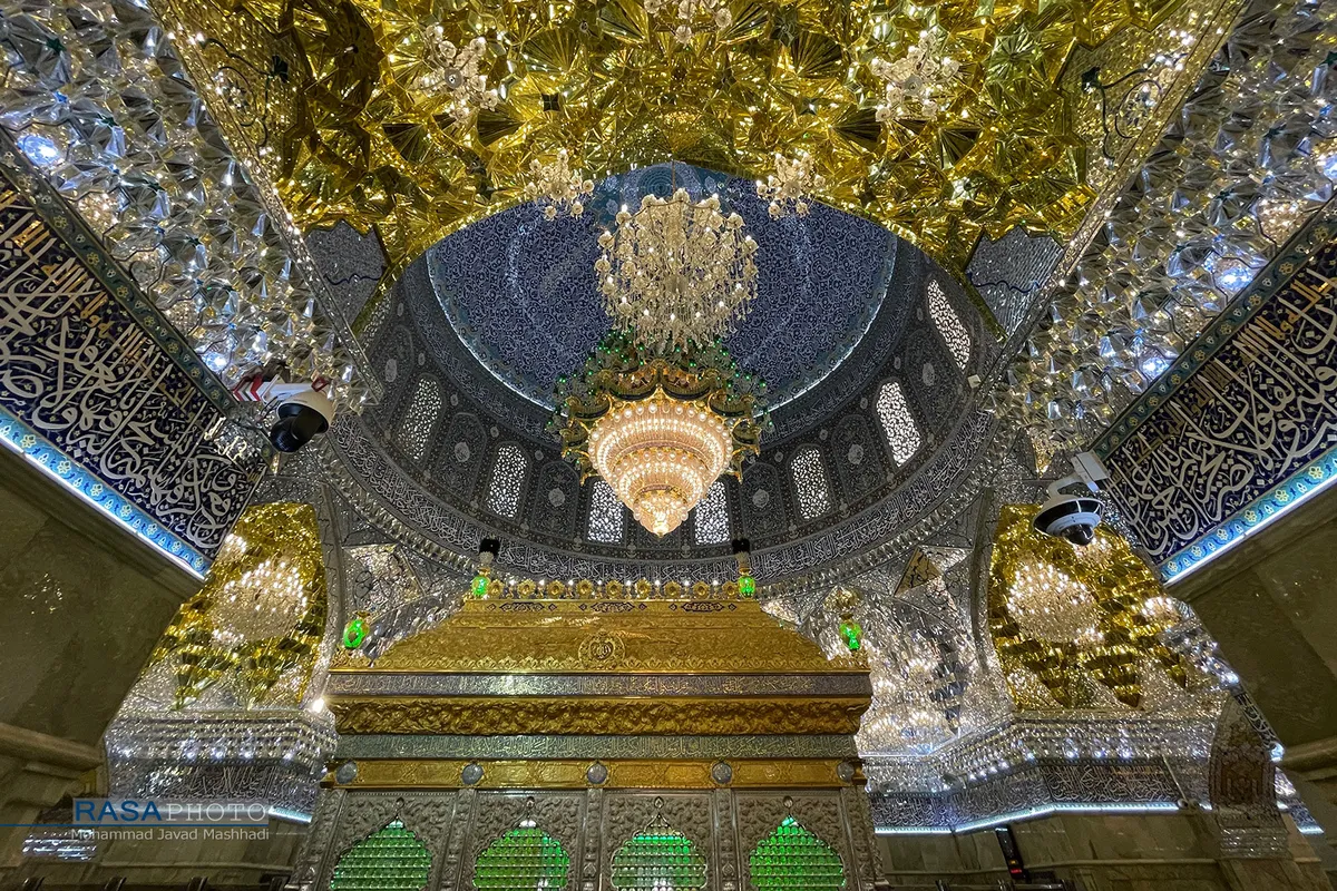 حال و هوای حرم عسکریین در روز میلاد امام حسن عسکری (ع)