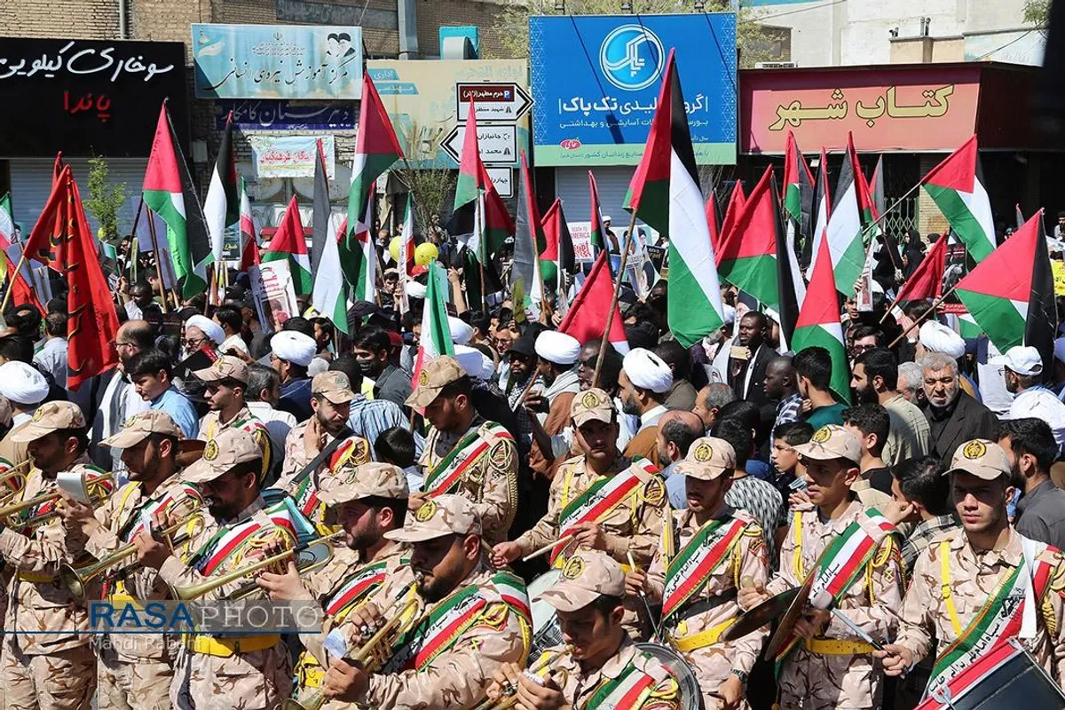 راهپیمایی باشکوه روز قدس در قم