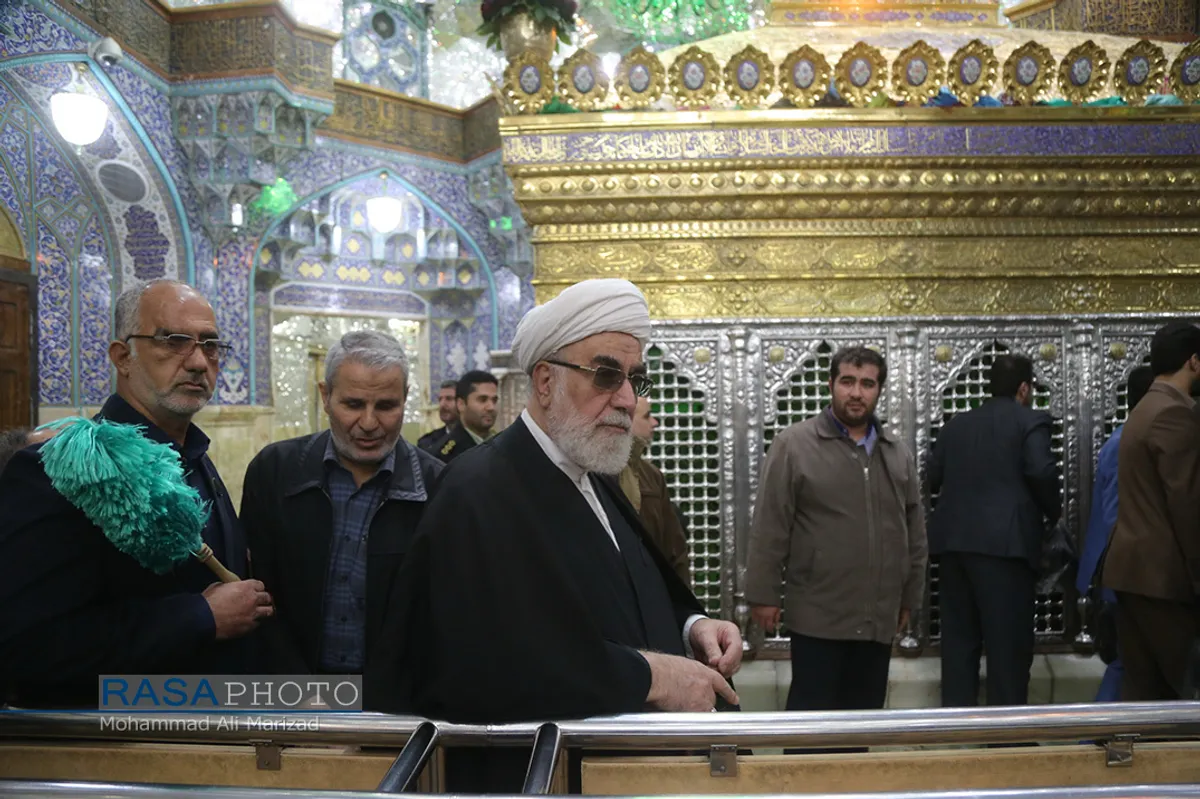 تشییع با شکوه مرحوم آیت الله هاشمی شاهرودی در قم