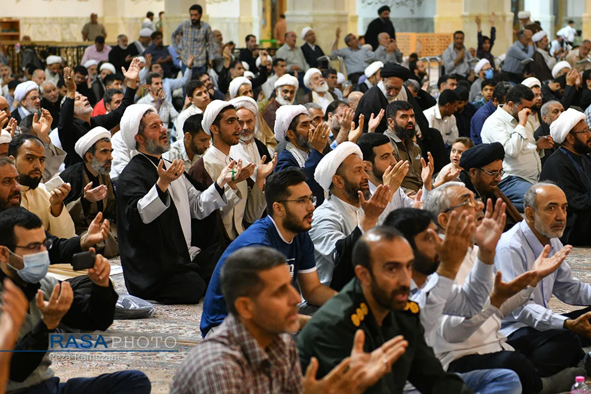 مراسم سالگرد ارتحال امام خمینی در حرم حضرت معصومه (س)