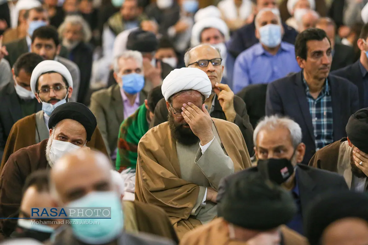 مراسم چهلمین روز ارتحال مرجع بصیر حضرت آیت الله صافی گلپایگانی
