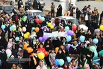 راهپیمایی کالسکه ای پدر و مادرها با عنوان "امید آینده"