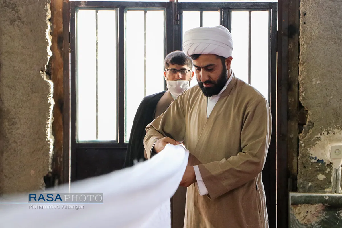 مراسم عمامه گذاری طلاب استان خوزستان بمناسبت عید سعید غدیر