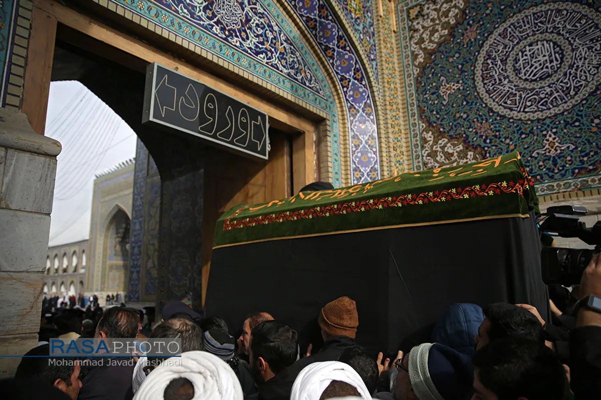 تشییع پیکر آیت&zwnj;الله موسوی خلخالی در مشهد