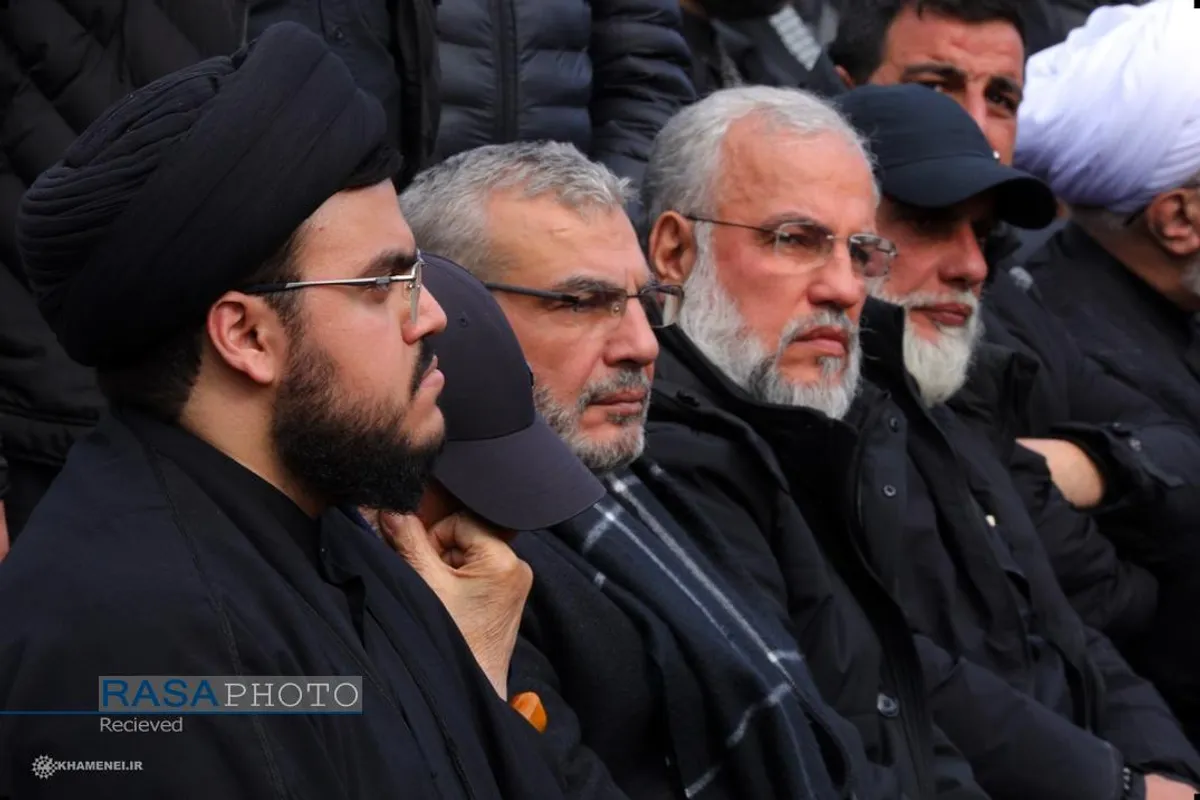 مراسم تشییع مجاهد کبیر شهید سیدحسن نصرالله و شهید سیدهاشم صفی&zwnj;الدین