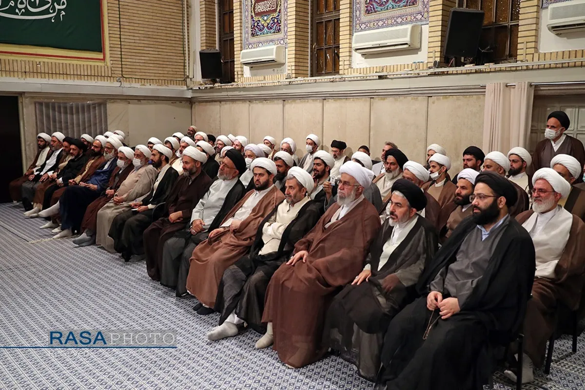 دیدار جمعی از مبلغان و طلاب حوزه&zwnj;های علمیه سراسر کشور