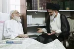 عیادت علما، شخصیت&zwnj;های حوزوی و رؤسای قوای از حضرت آیت الله نوری همدانی