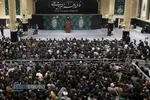دومین شب مراسم عزاداری شهادت حضرت زهرا (سلام&zwnj;الله&zwnj;علیها) با حضور رهبر انقلاب