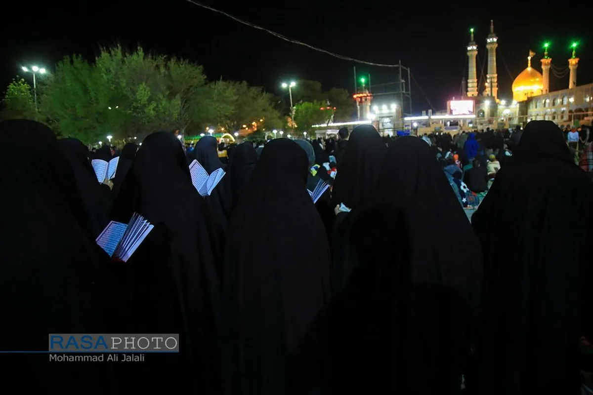 احیا شب نوزدهم ماه مبارک رمضان در حرم کریمه اهلبیت (س)