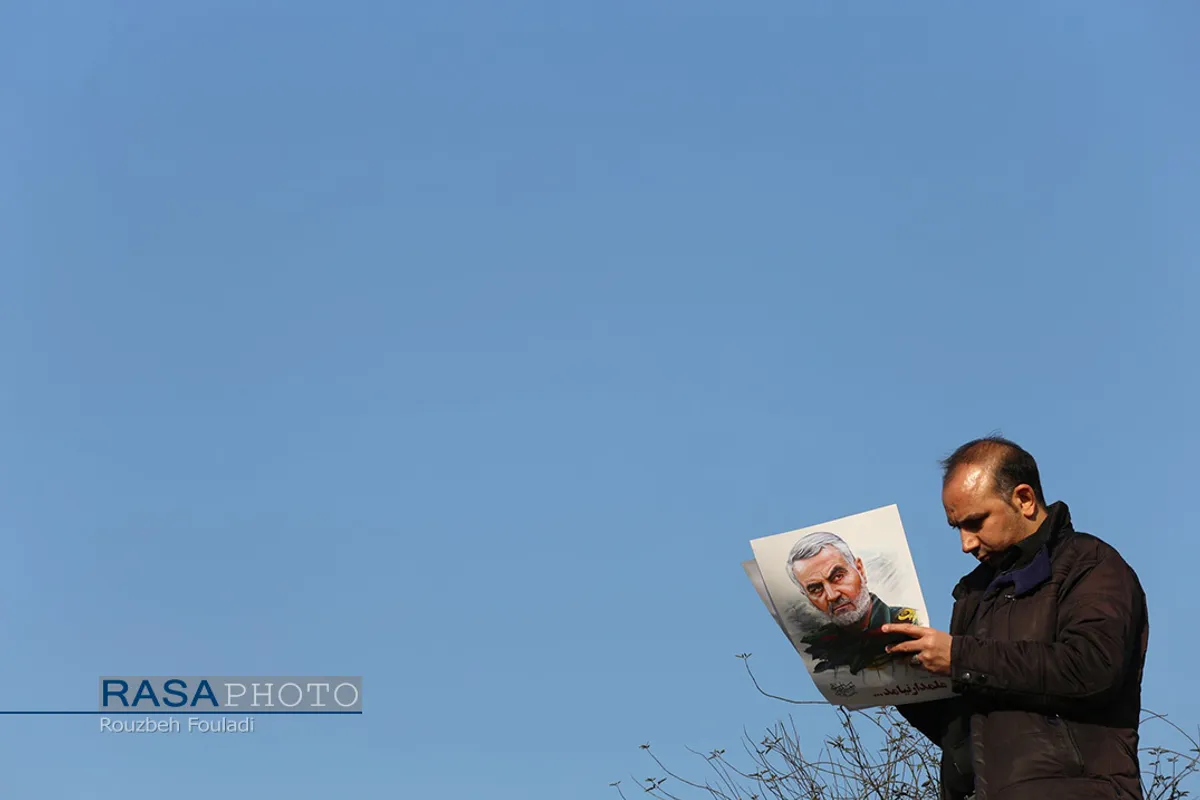 تشییع باشکوه سپهبد شهید حاج قاسم سلیمانی در تهران