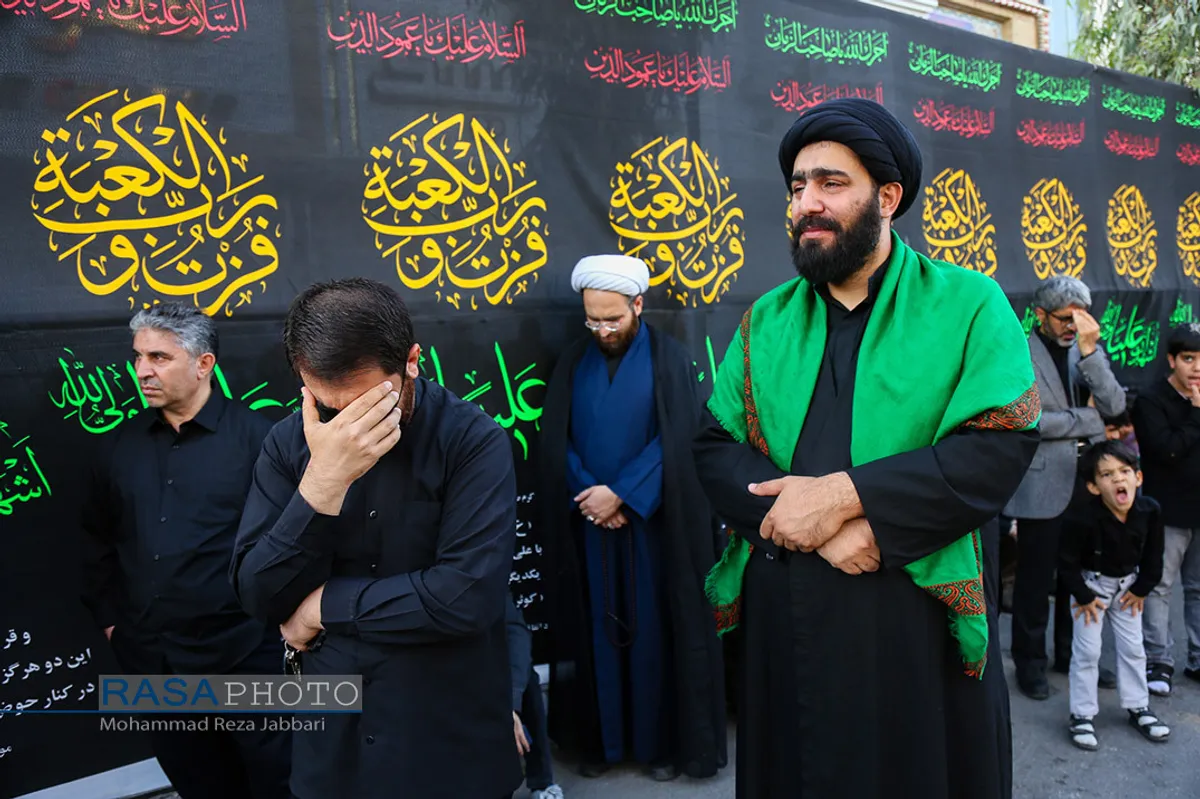 عزاداری روز شهادت حضرت امیرالمومنین علی (علیه السلام) با حضور حضرت آیت الله وحید خراسانی