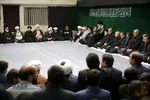 آخرین شب مراسم عزاداری حضرت اباعبدالله الحسین (علیه&zwnj;السلام) با حضور مقام معظم رهبری