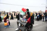 راهپیمایی کالسکه ای پدر و مادرها با عنوان "امید آینده"