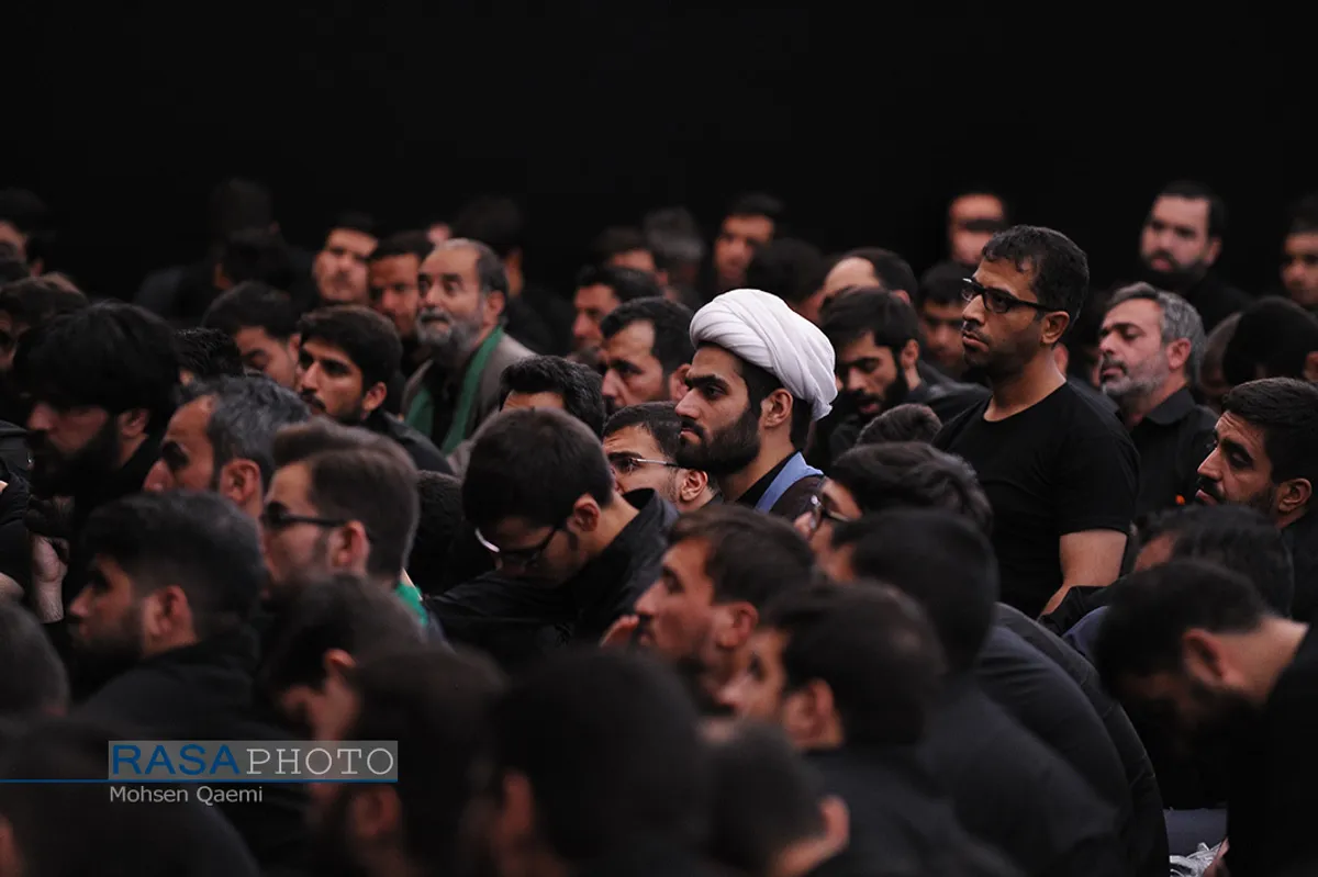مراسم عزاداری هیئت کف العباس (ع) قم