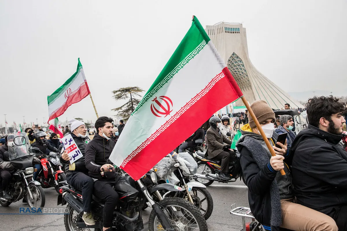 راهپیمایی یوم الله ۲۲ بهمن در تهران