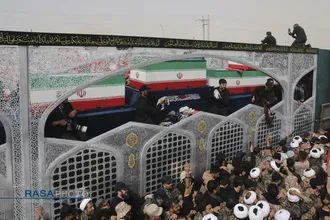 تشییع میلیونی قائد شهید امت در قم