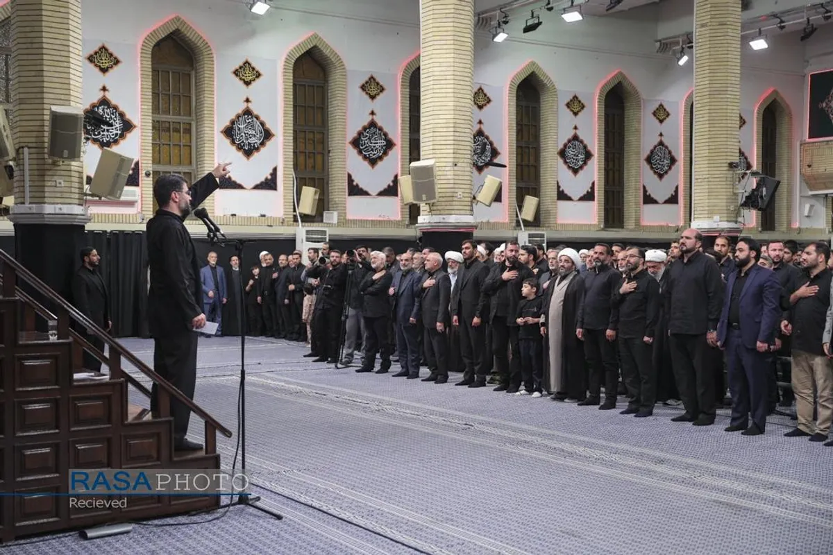 عزاداری ایام شهادت حضرت اباعبدالله الحسین (علیه&zwnj;السلام) در حسینیه امام خمینی (ره)