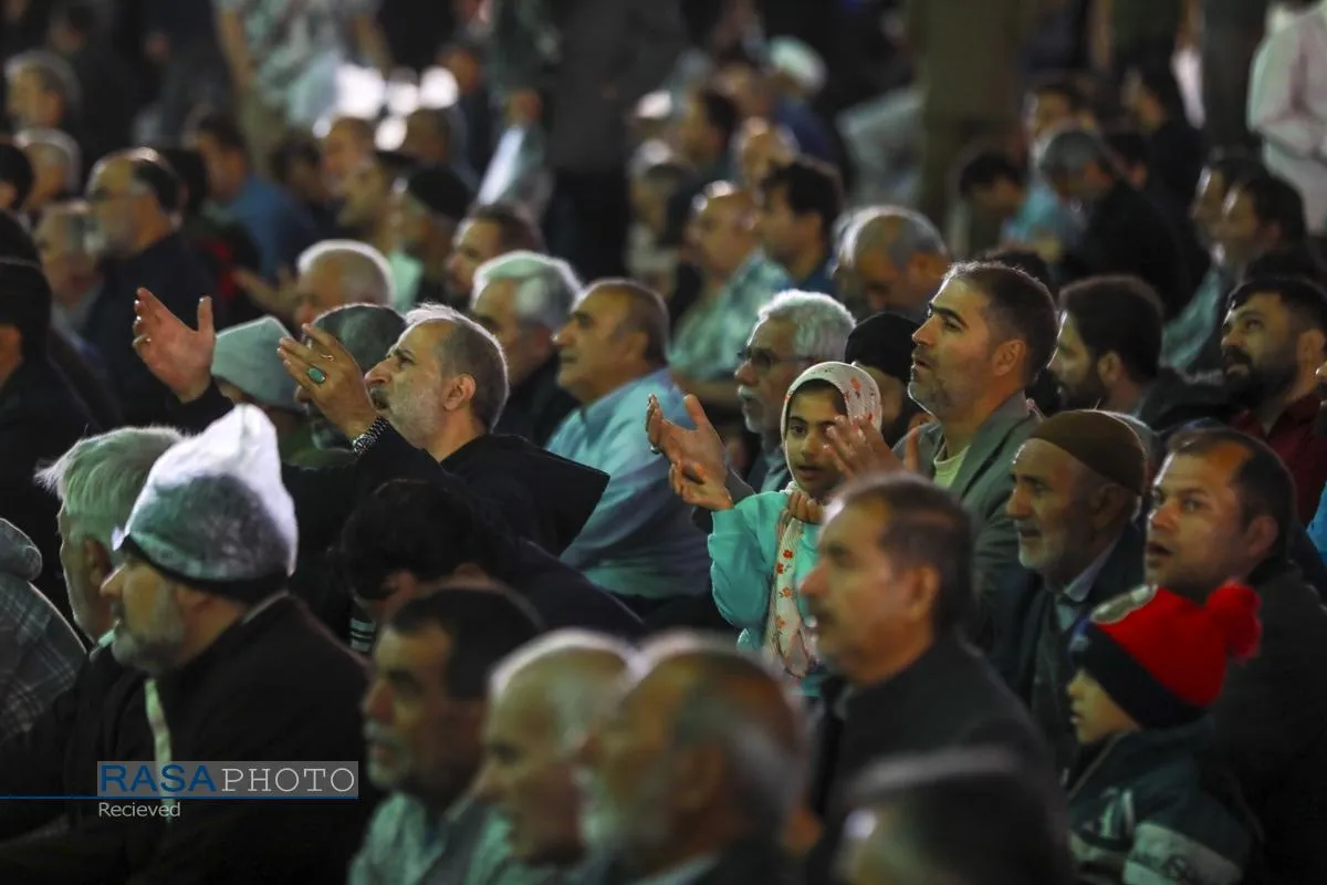 جشن ولادت حضرت علی بن موسی الرضا(ع) در آستان مقدس مسجد جمکران
