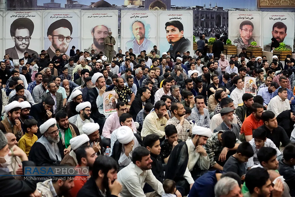 مراسم اولین&zwnj; سالگرد&zwnj; شهدای&zwnj; روحانی حرم&zwnj; مطهر&zwnj; رضوی