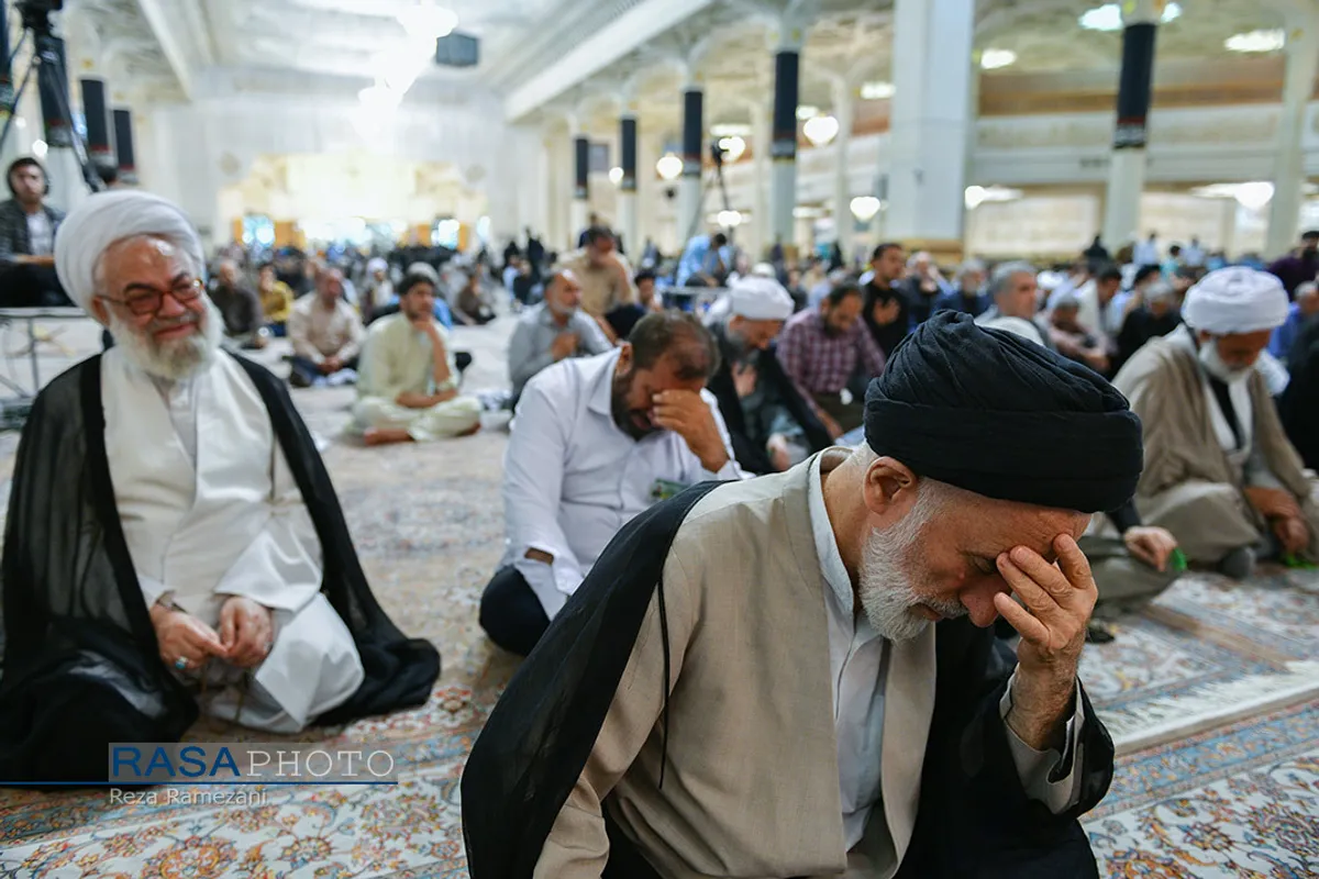مراسم شام رحلت بنیانگذار انقلاب اسلامی در حرم حضرت معصومه (سلام&zwnj;الله&zwnj;علیها)