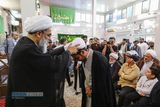 جشن عمامه&zwnj;گذاری طلاب در روز عید غدیر