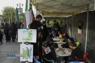 پیاده روی جاماندگان اربعین در تهران
