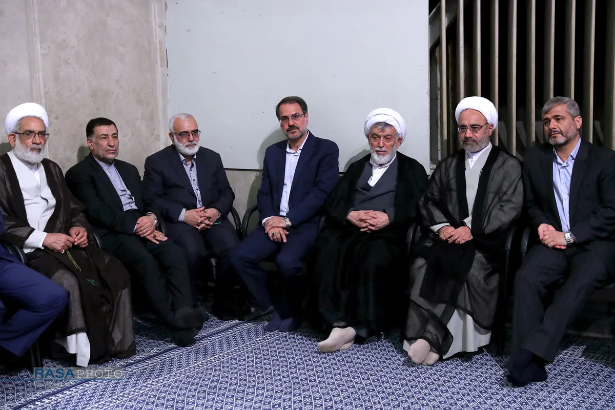 دیدار رئیس و مسئولان قوه قضائیه با مقام معظم رهبری